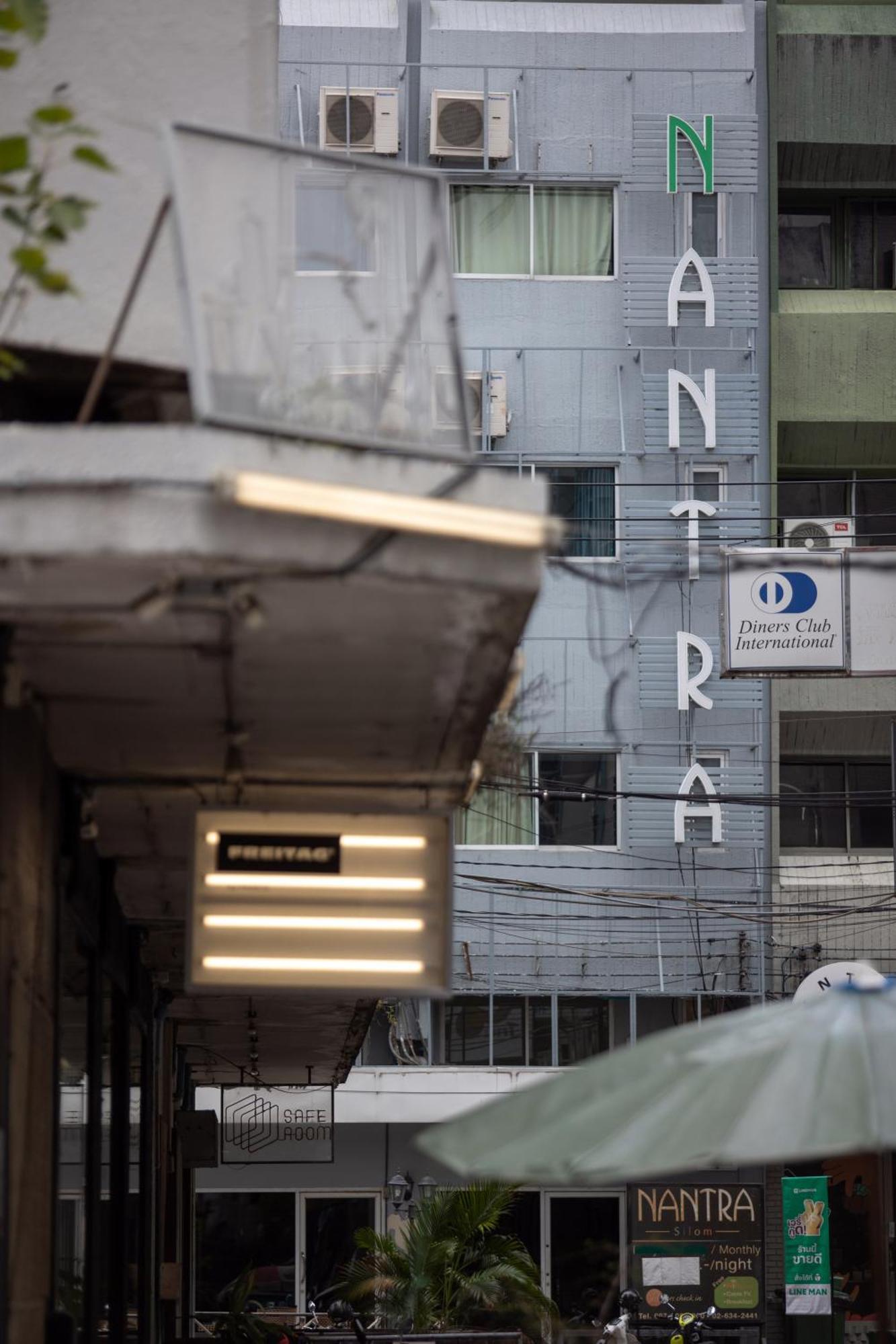 Nantra Silom Hotell Bangkok Eksteriør bilde